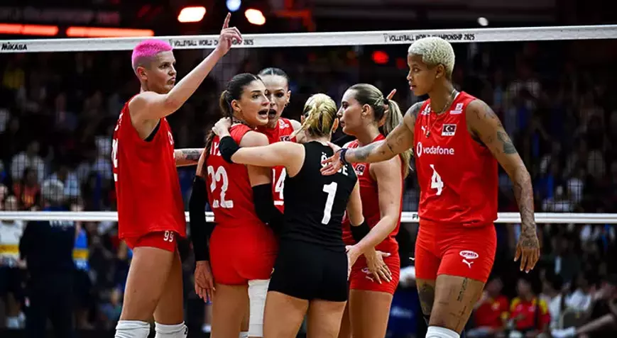 A Milli Kadın Voleybol Takımı dünya ikincisi oldu