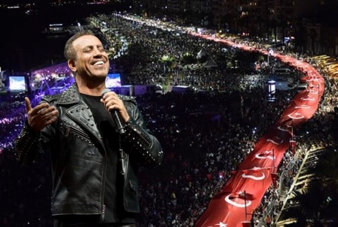 İzmir Cumhuriyet Bayramı’nı Haluk Levent Konseriyle Kutlayacak