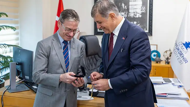 Avustralya Başkonsolosu Tony Huber, Başkan Tugay’ı Ziyaret Etti