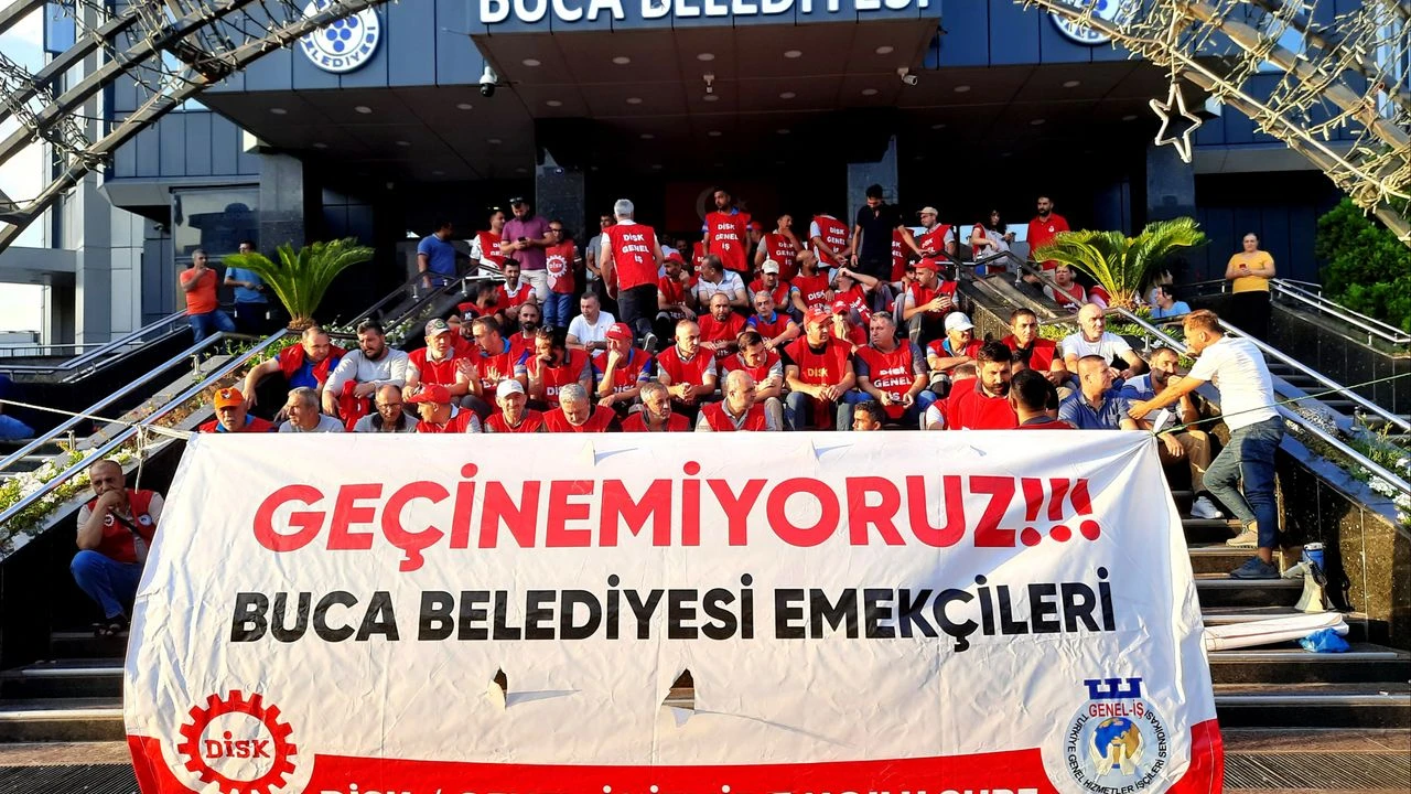 Buca Belediyesi’nde Eylemler Bitmiyor: Tüm Birimlerde İş Durduruldu