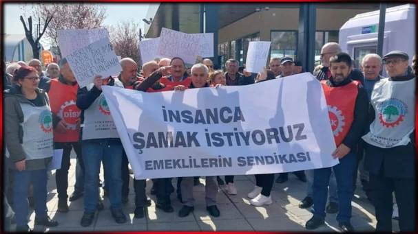 Dar Gelirli Emekliler Sokaklara Dökülüyor