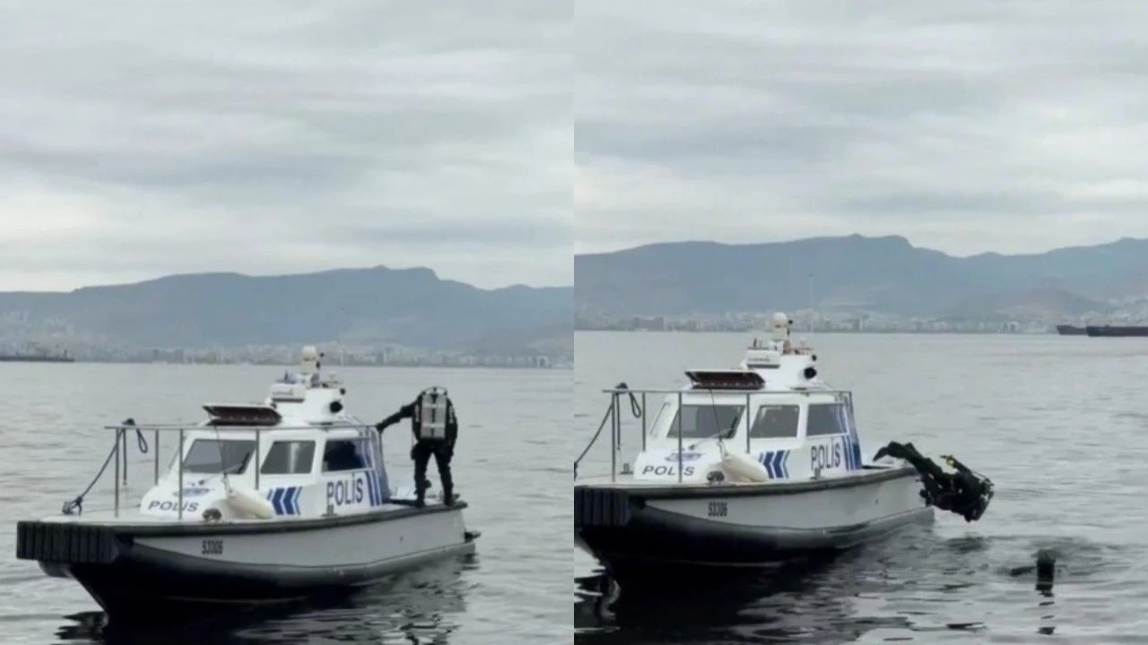 İzmir Karataş Sahili’nde Balıkçının Oltasına Kafatası Takıldı