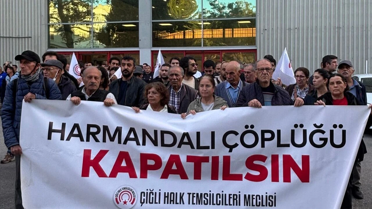 Harmandalı çöplüğüne karşı tepki büyüyor