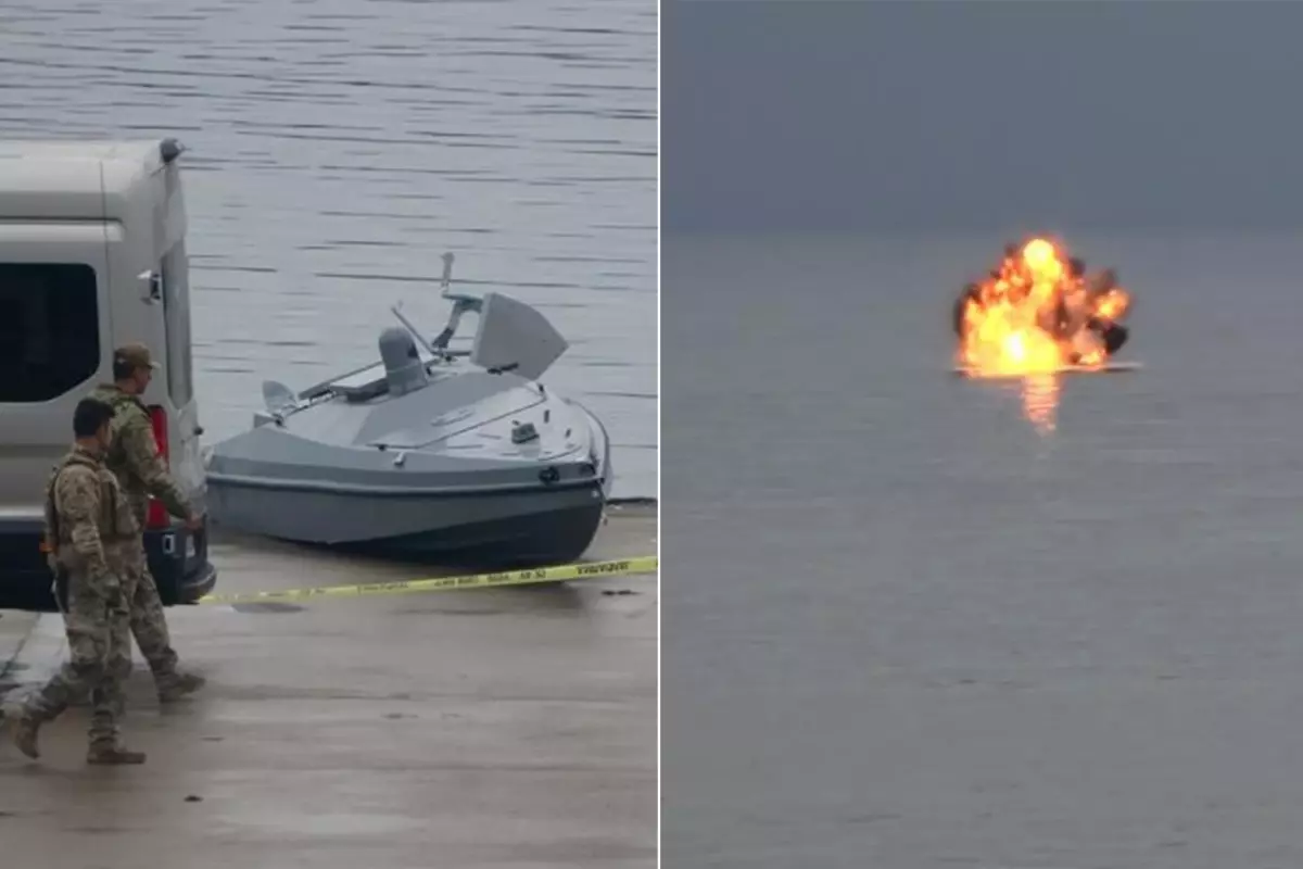 MSB’den Kritik Uyarı: 300 Kiloluk Patlayıcı Yüklü Deniz Aracı İmha Edildi