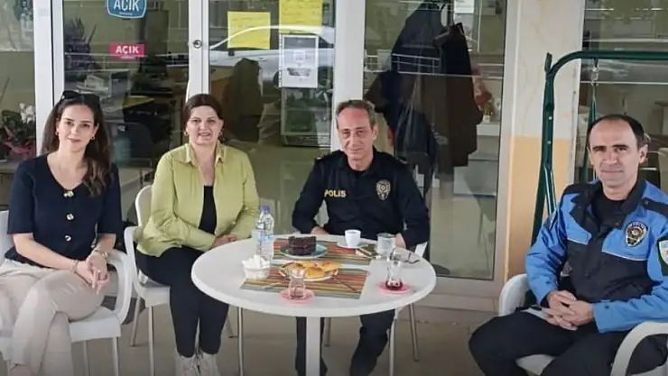 Tire’de Polis-Halk İletişimi Güçleniyor: Esnafla Buluşmalar Devam Ediyor
