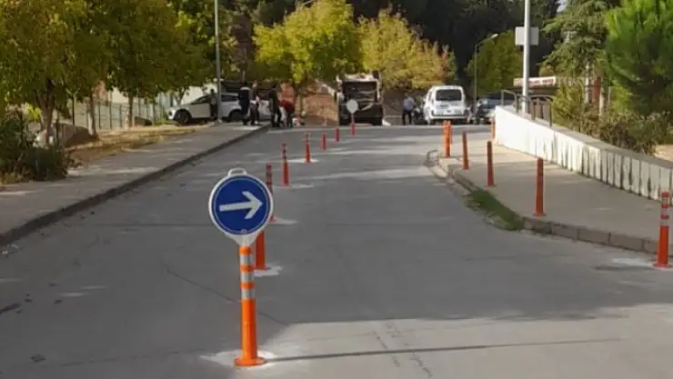 Tire Devlet Hastanesi Acil Servis Girişinde Trafik Düzenlemesi