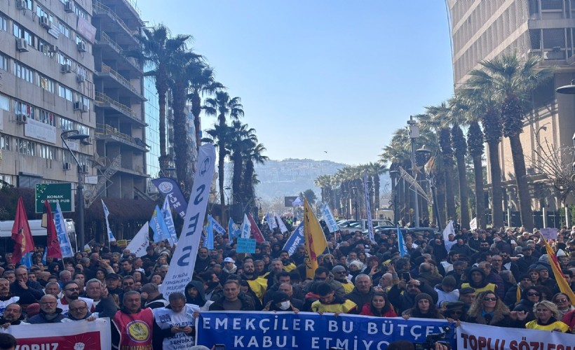 KESK İzmir’de iş bıraktı: Maaşlarımıza hemen yüzde 20 zam yapın!