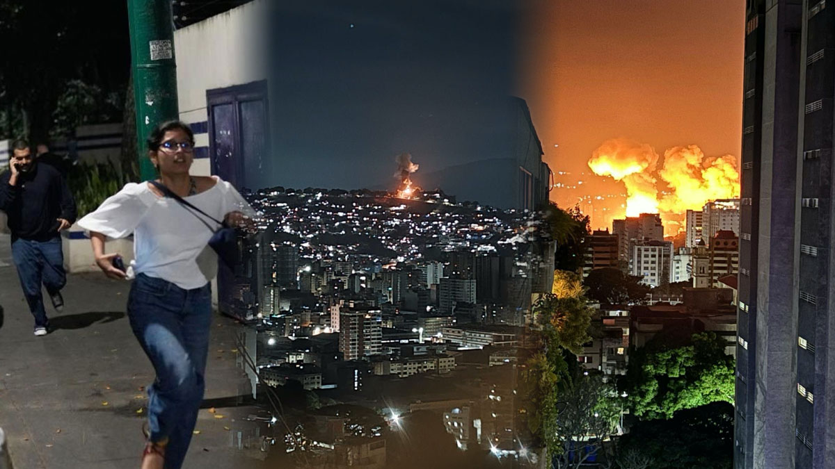 Venezuela’da art arda patlamalar