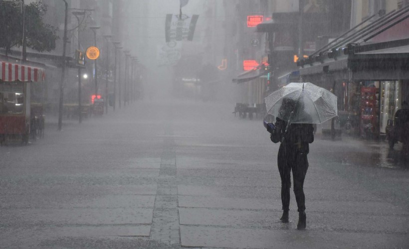 İzmir için ‘sağanak’ uyarısı