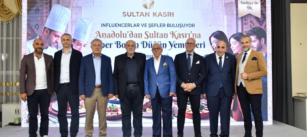 Sultan Kasrı Davet Salonu’ndan İstanbul Gastronomi Dünyasını Buluşturan Lezzet Organizasyonu
